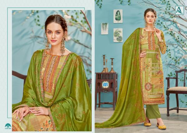 Alok Dastoor Masline Digital Print Designer Dress Material